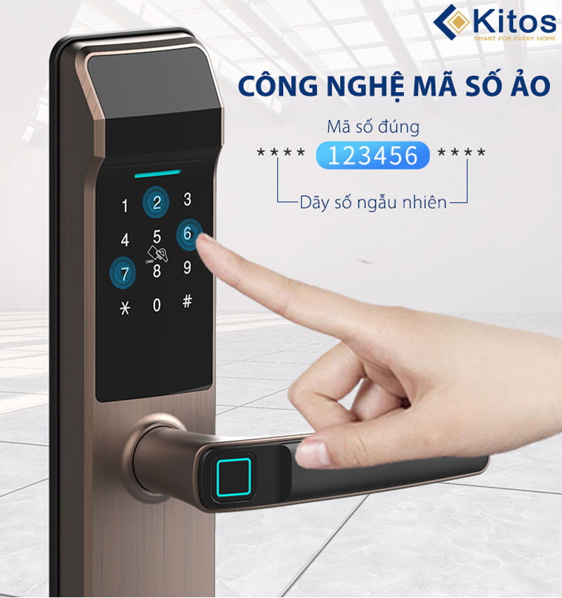 Khóa cửa vân tay Kitos KT-G300